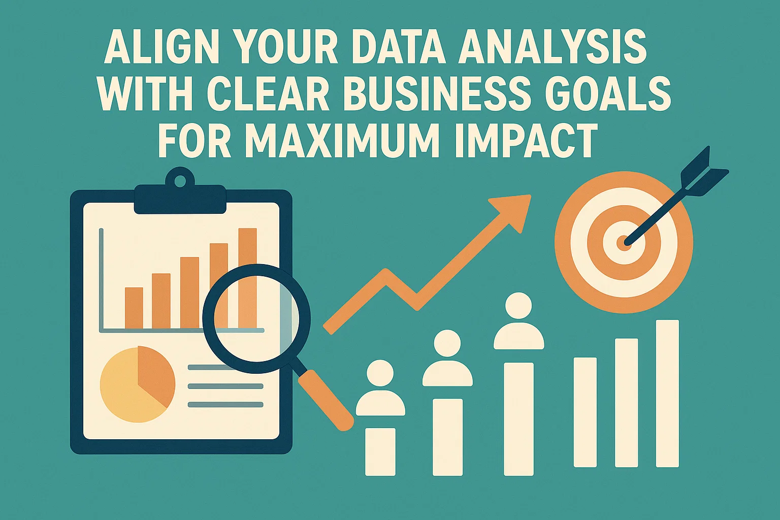 Align your data analysis with clear business goals for maximum impact.
