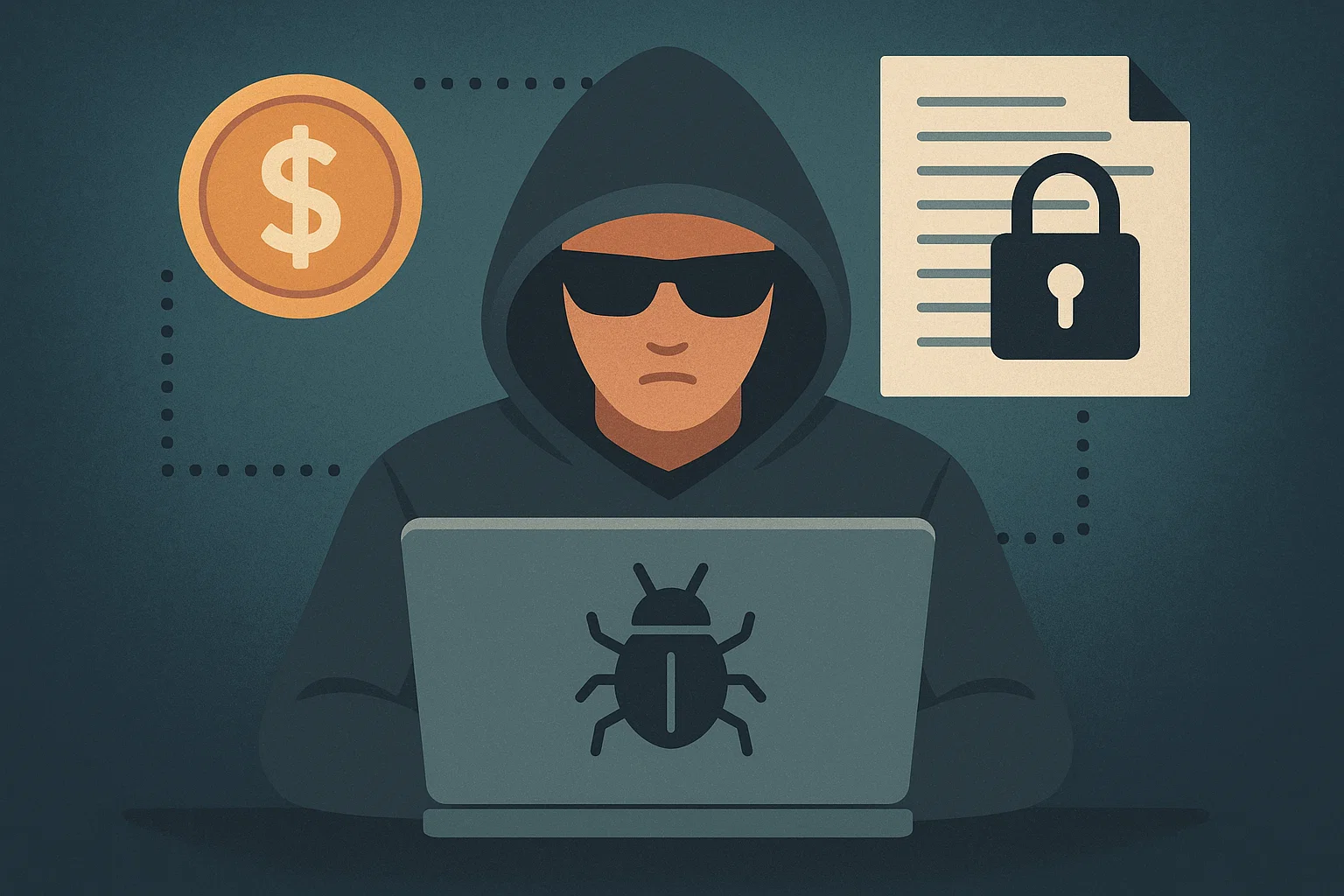 Modern malware is profit-driven, employing stealthy tactics to steal data and extort money.