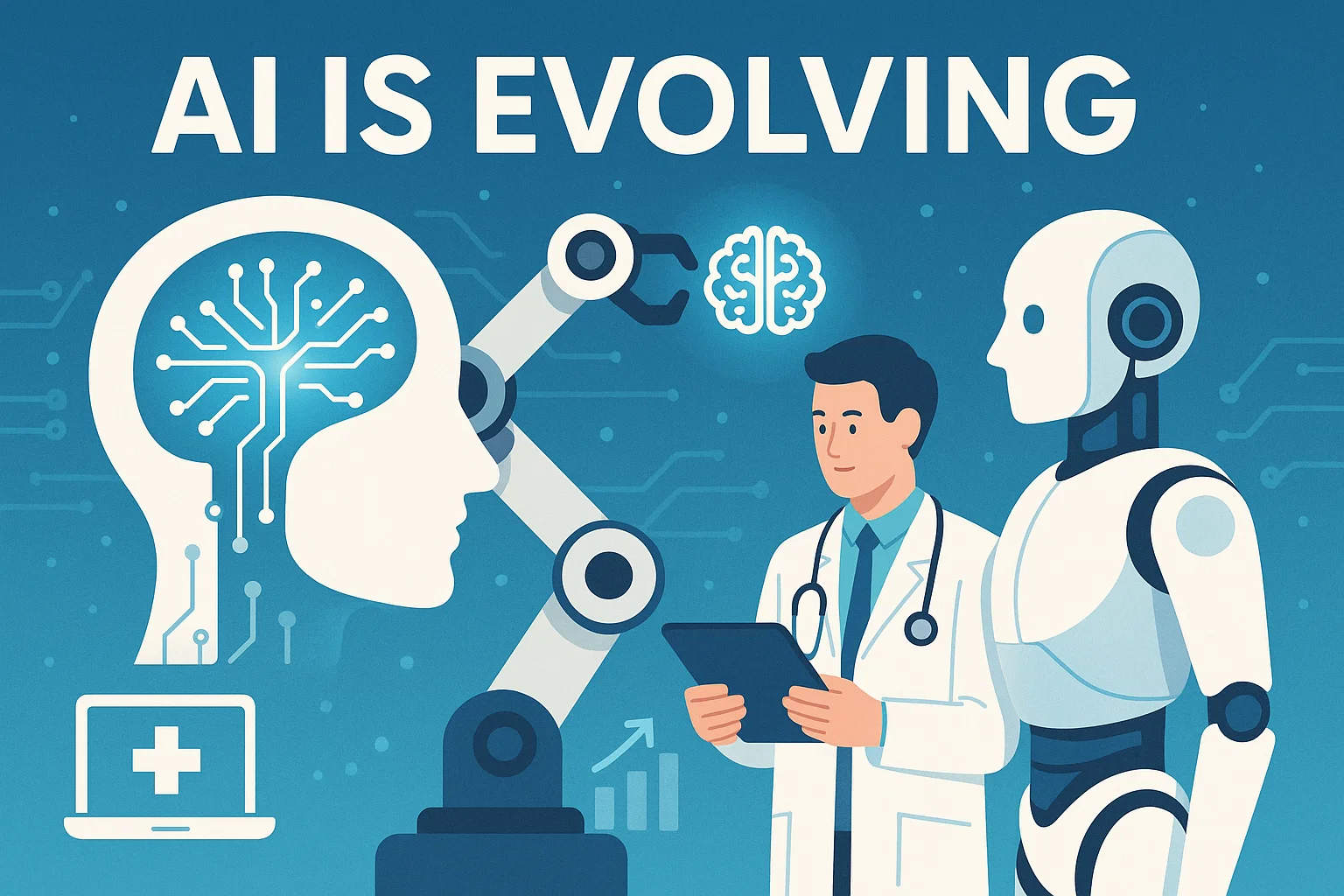 AI is rapidly evolving, impacting everything from medicine to robotics.