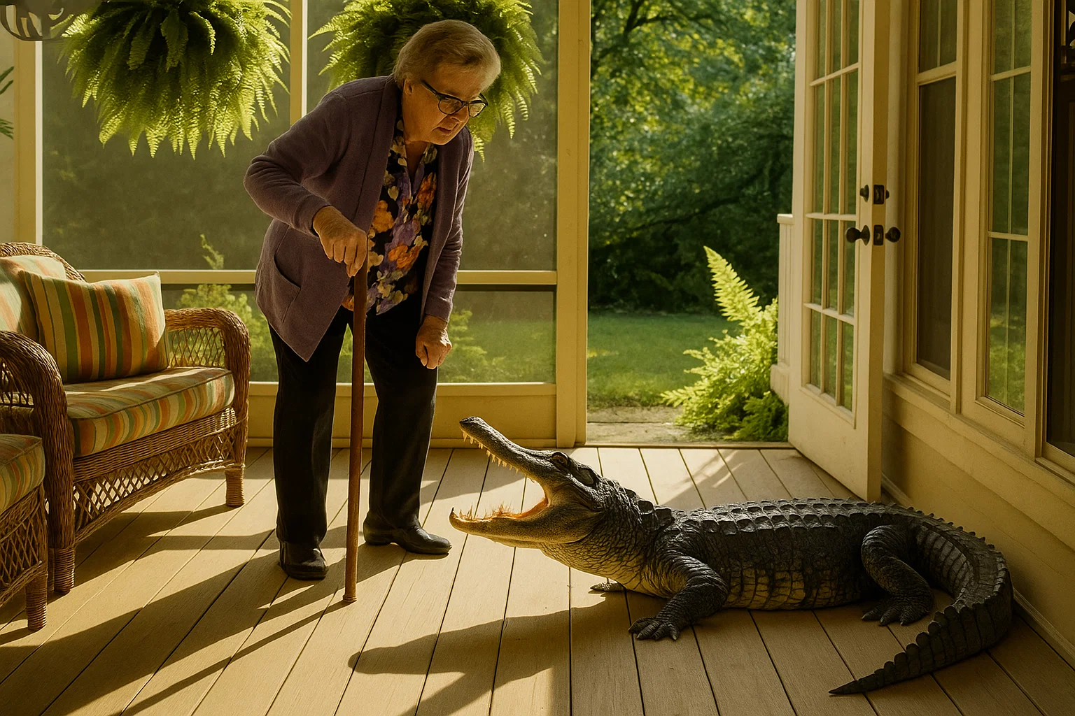 Don't mess with grandma! One of the impressive first clips from Veo 3.1.