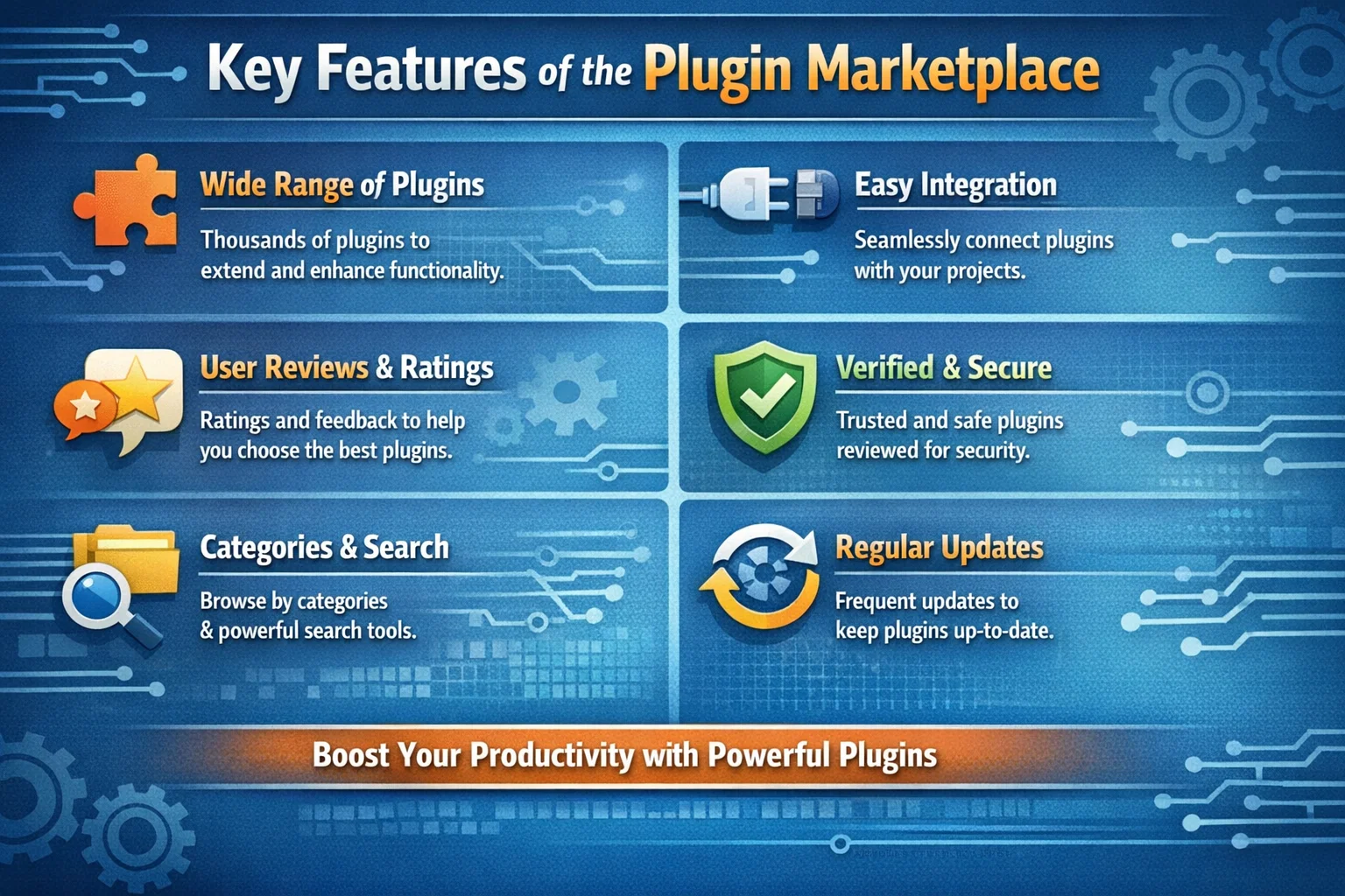 Key Features of the Plugin Marketplace