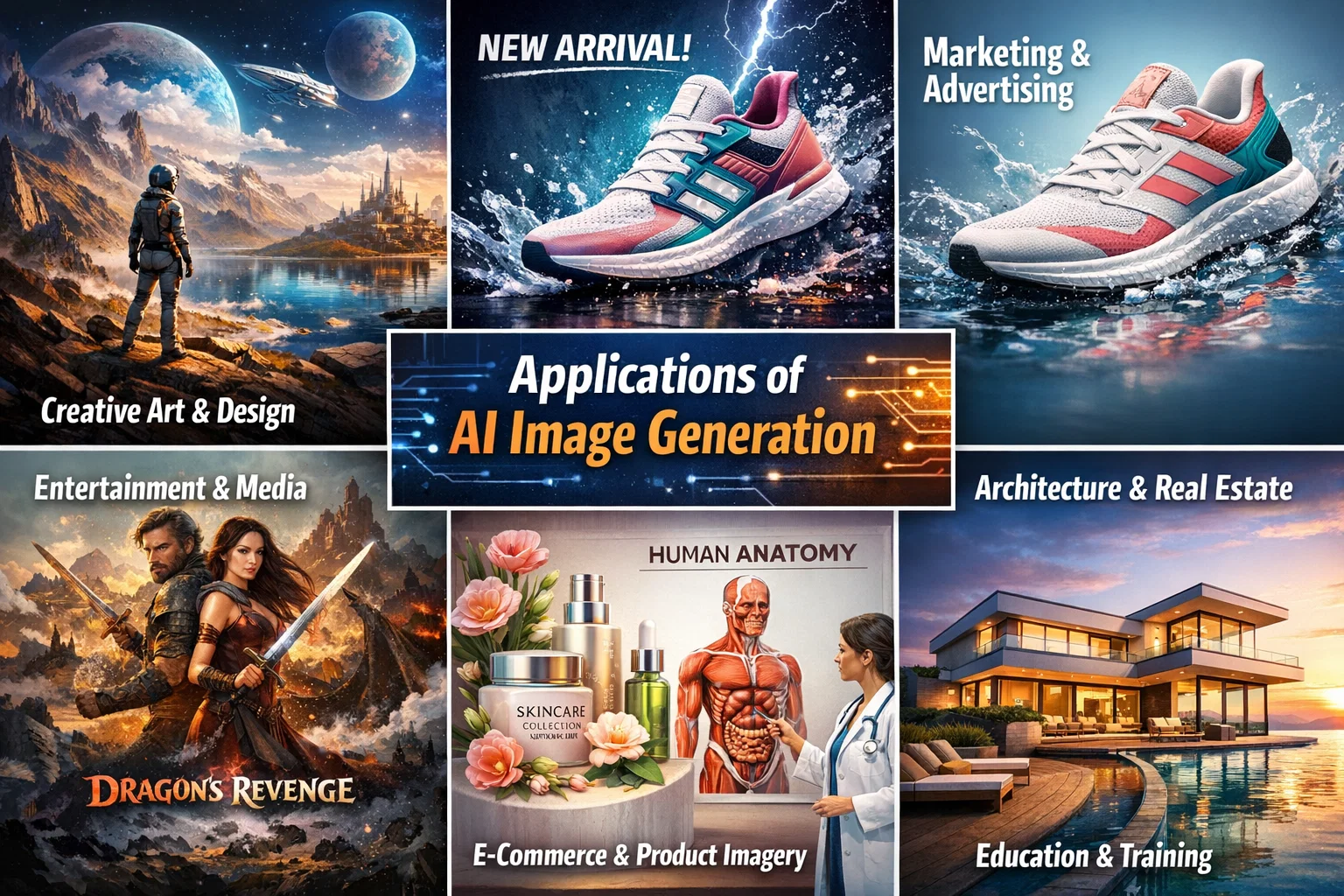 Applications of AI Image Generation